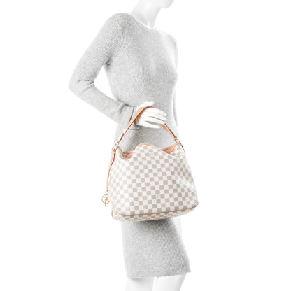 Louis Vuitton Damier Azur Delightful PM Rose Ballerine 2 of 7