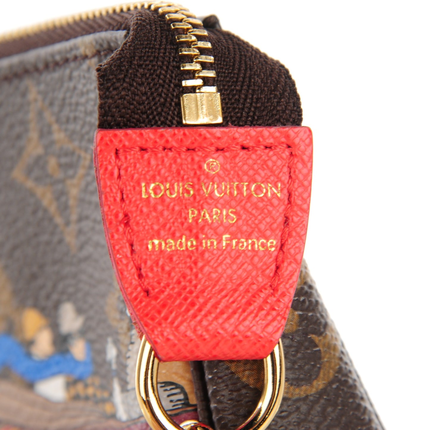 Monogram 2015 Christmas Animation Mini Pochette Accessories