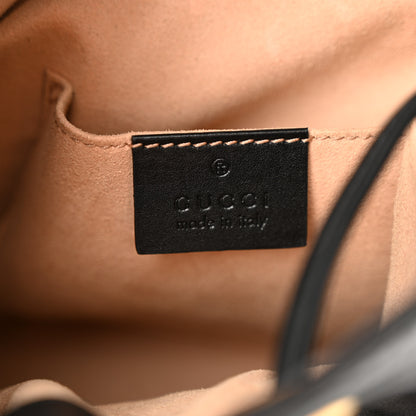 Gucci Calfskin Matelasse GG Marmont Flap Backpack Black 6 of 11