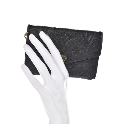 Louis Vuitton Empreinte Key Pouch Black 2 of 7