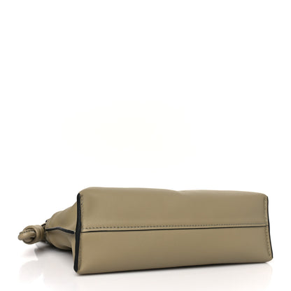 Loewe Calfskin Mini Flamenco Knot Clutch Clay Green 5 of 10