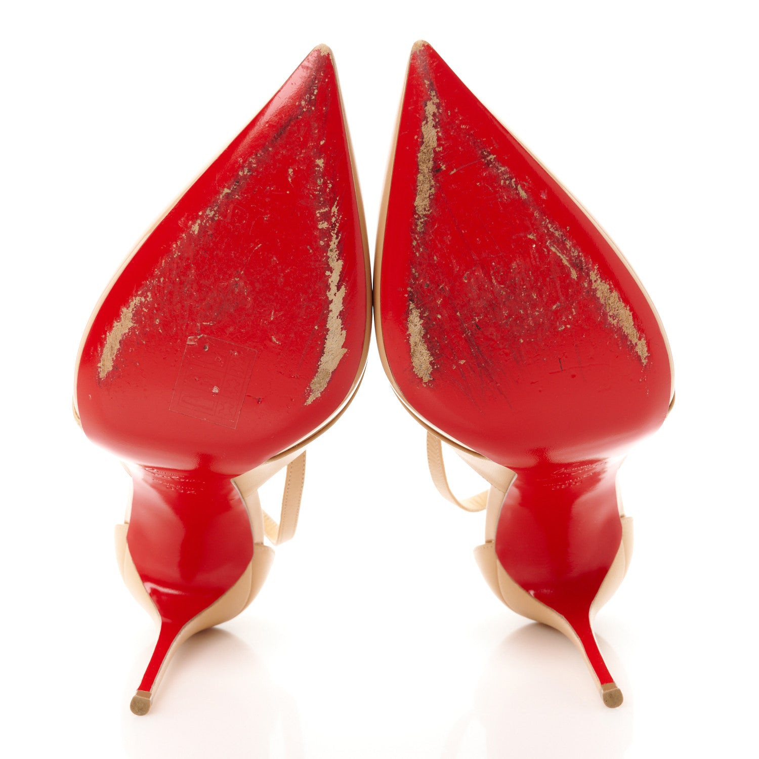 Christian Louboutin Patent Shiny Nappa Crissos 100 Pumps 39.5 Doudou 6 of 12