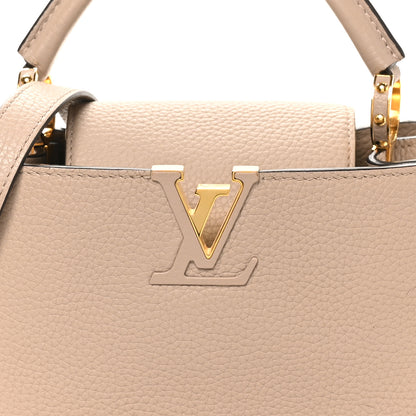 Louis Vuitton Taurillon Capucines BB Galet 6 of 8