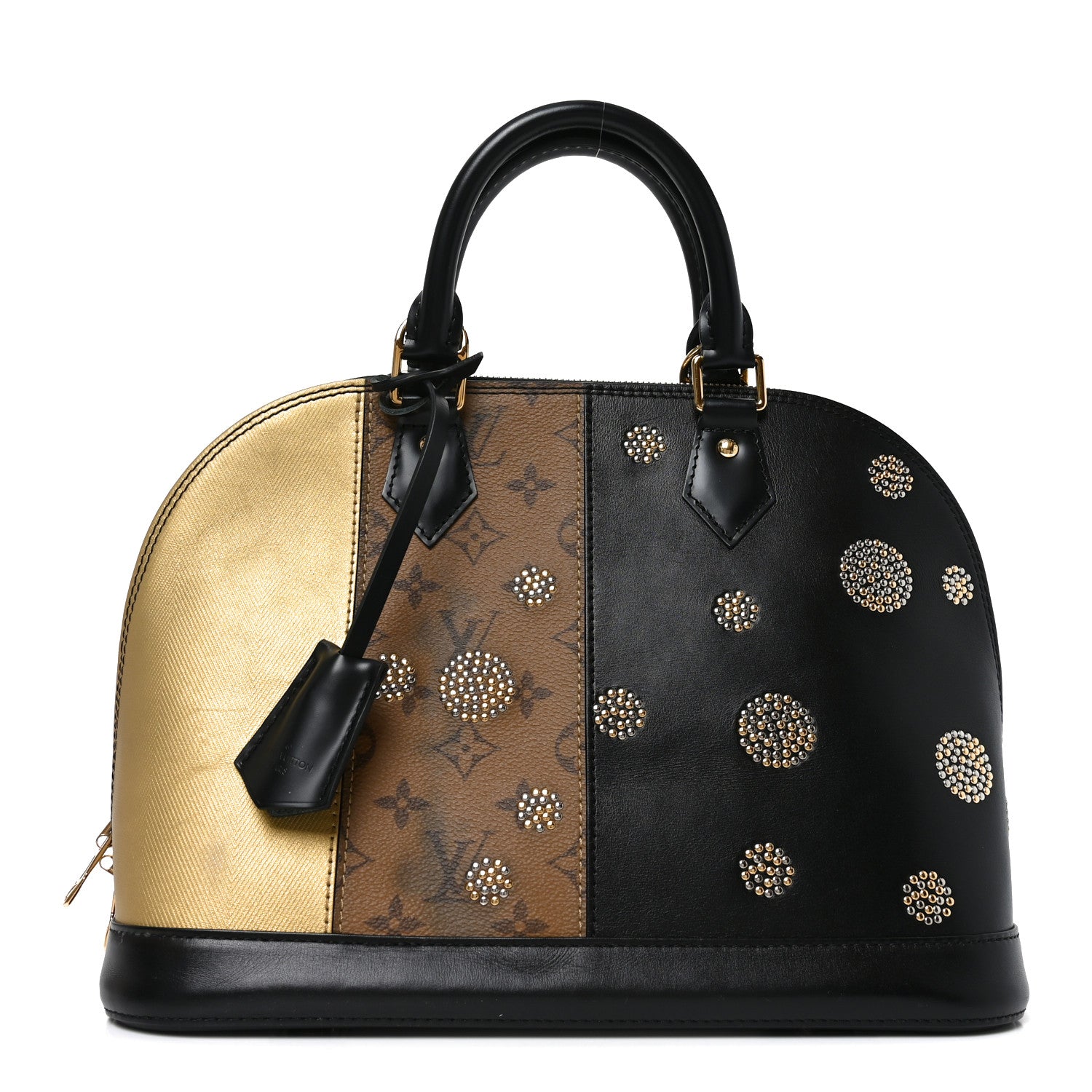 Louis Vuitton Reverse Monogram Studded Night Lights Alma PM 1 of 9