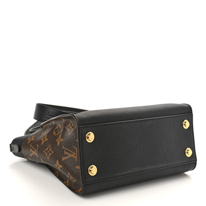 Louis Vuitton Calfskin Monogram On My Side PM Black 4 of 8