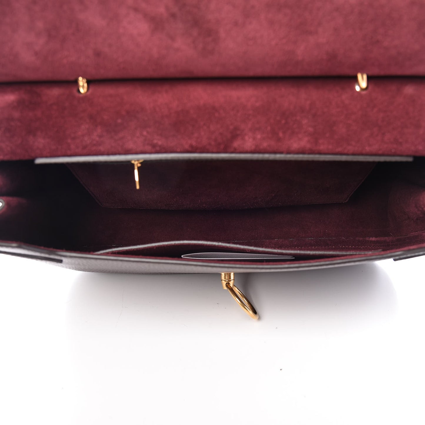 Natural Grain Leather Amberley Satchel Oxblood