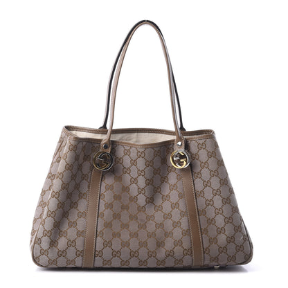 Gucci Monogram Medium Twins Tote Purple 1 of 10
