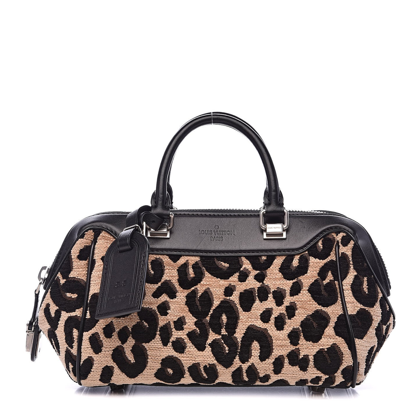 Jacquard Velvet Leopard Print Stephen Sprouse Baby Bag