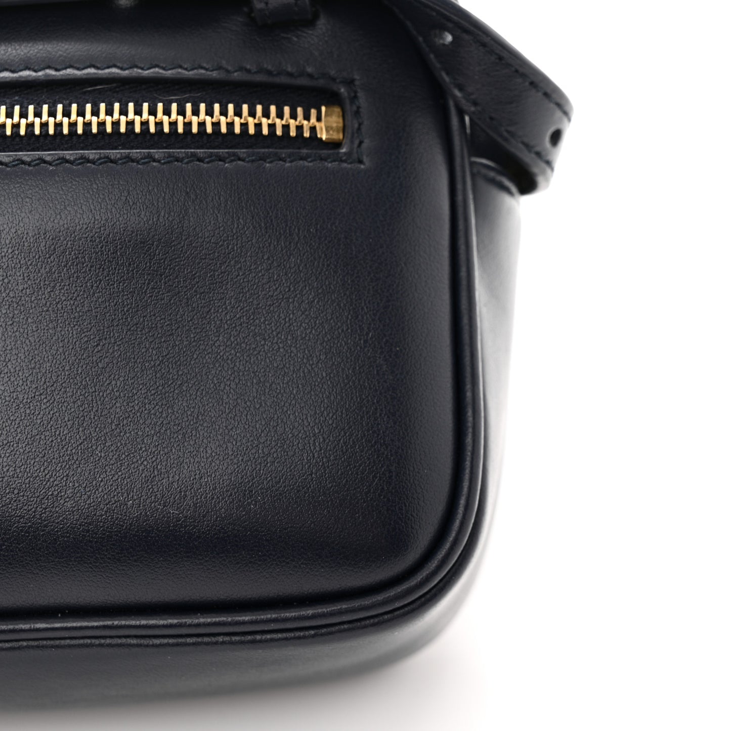 Calfskin Matelasse Monogram Lou Belt Bag Deep Marine