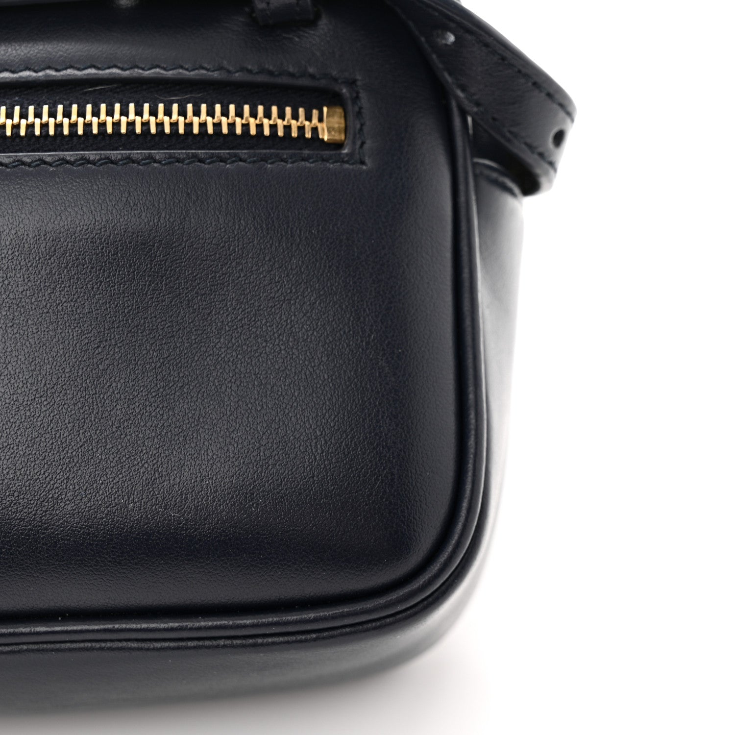 Saint Laurent Calfskin Matelasse Monogram Lou Belt Bag Deep Marine 11 of 11