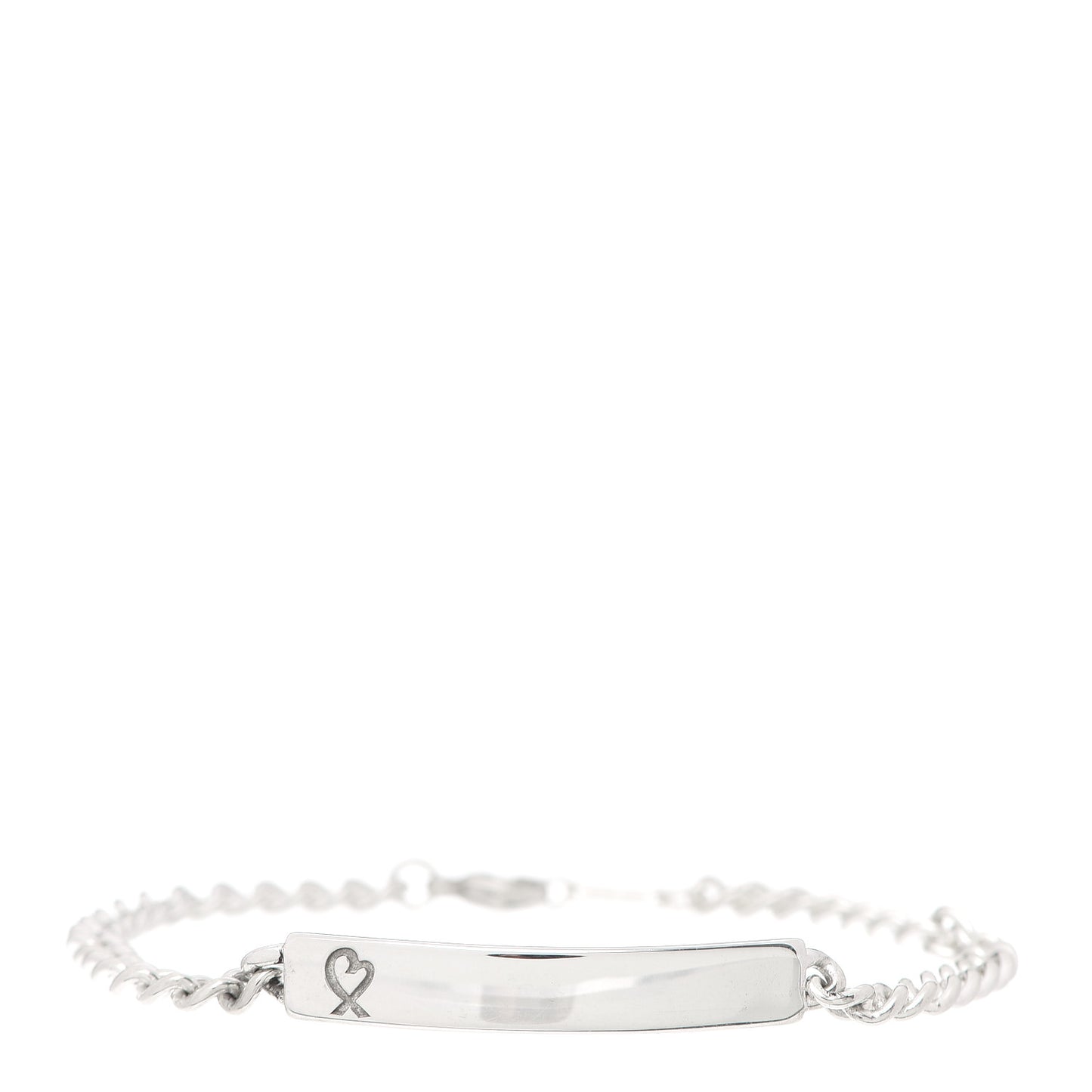 Sterling Silver Paloma Picasso Loving Heart Bar Bracelet