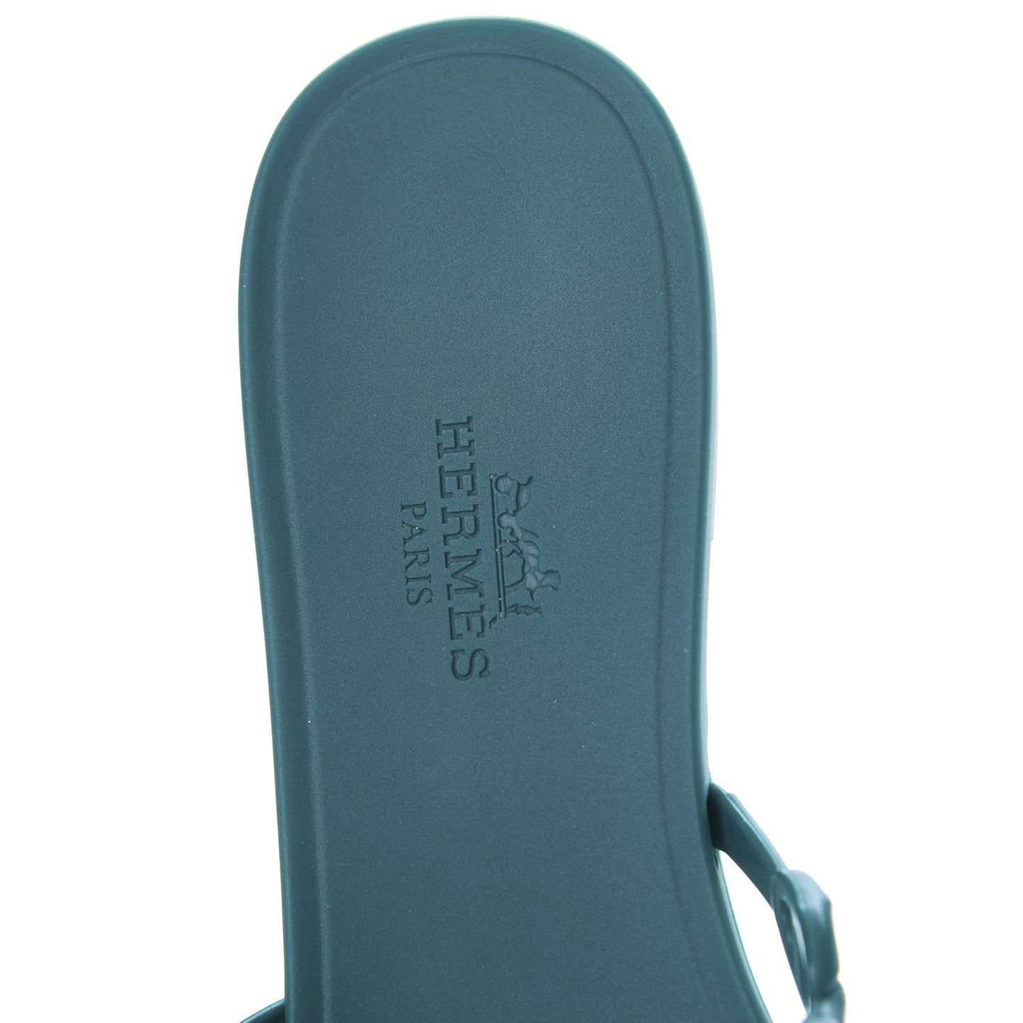 Rubber Chaine d'Ancre Rivage Sandals 36 Vert d'Ete