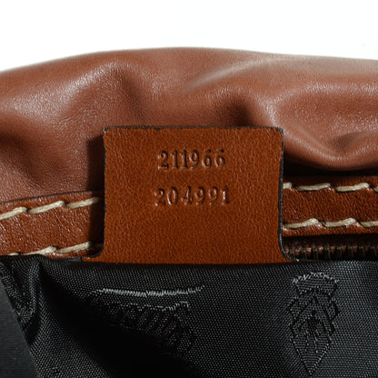 Gucci Leather Medium Jockey Hobo Brown 7 of 7