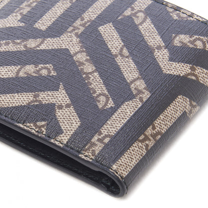 Gucci GG Supreme Monogram Caleido Compact Wallet Black 5 of 8