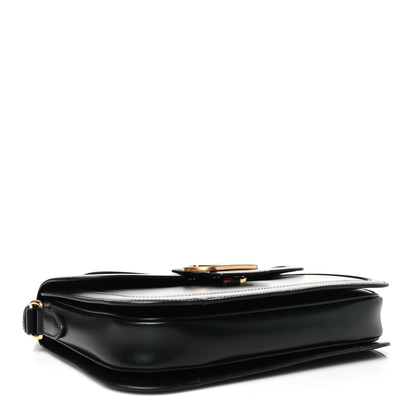 Smooth Calfskin 9to5 Shoulder Bag Black
