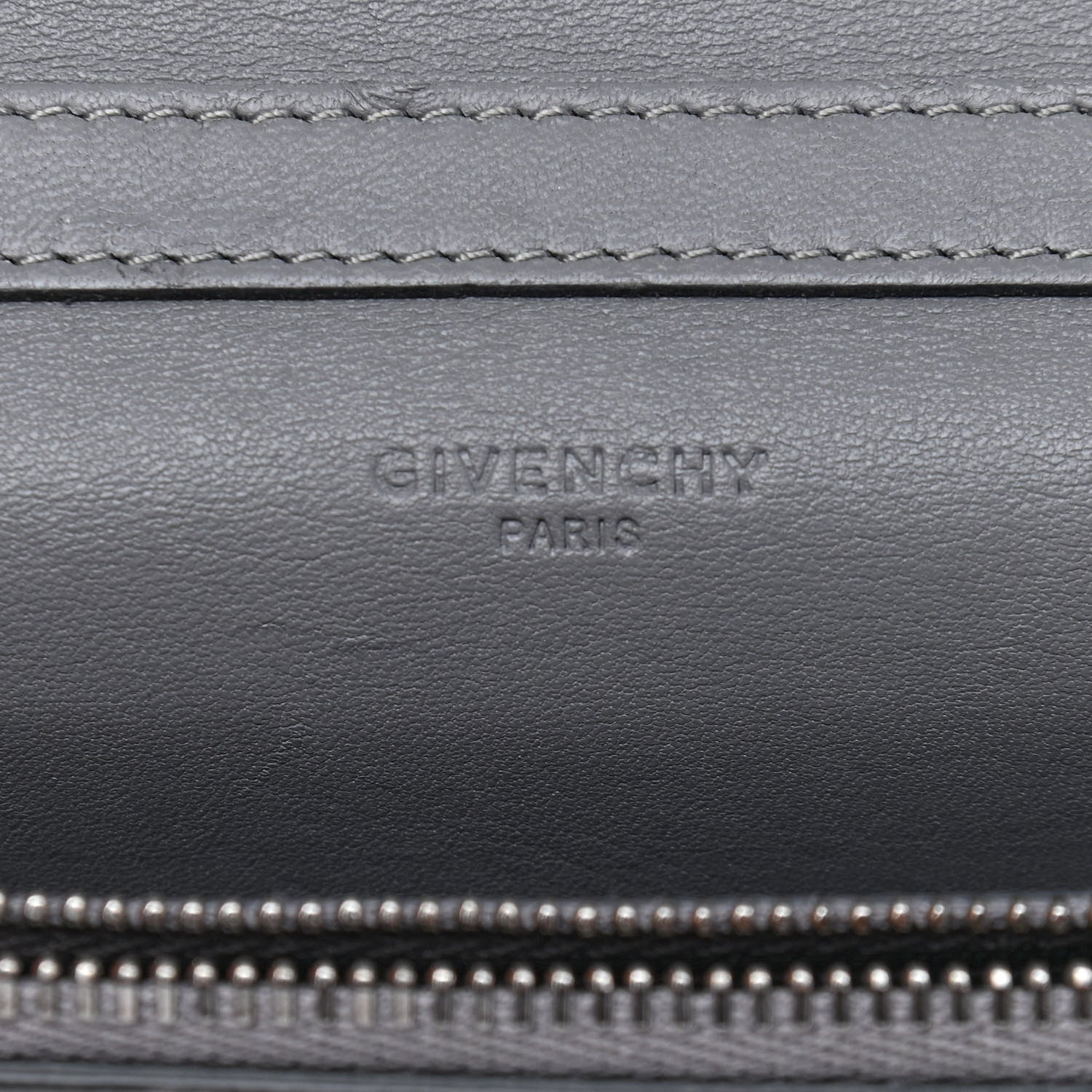 Givenchy Sugar Goatskin Pandora Chain Wallet Grey 5 of 8