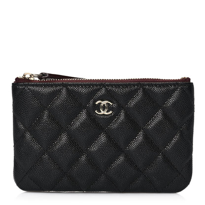 Chanel Caviar Quilted Small Pouch Black 1 of 11