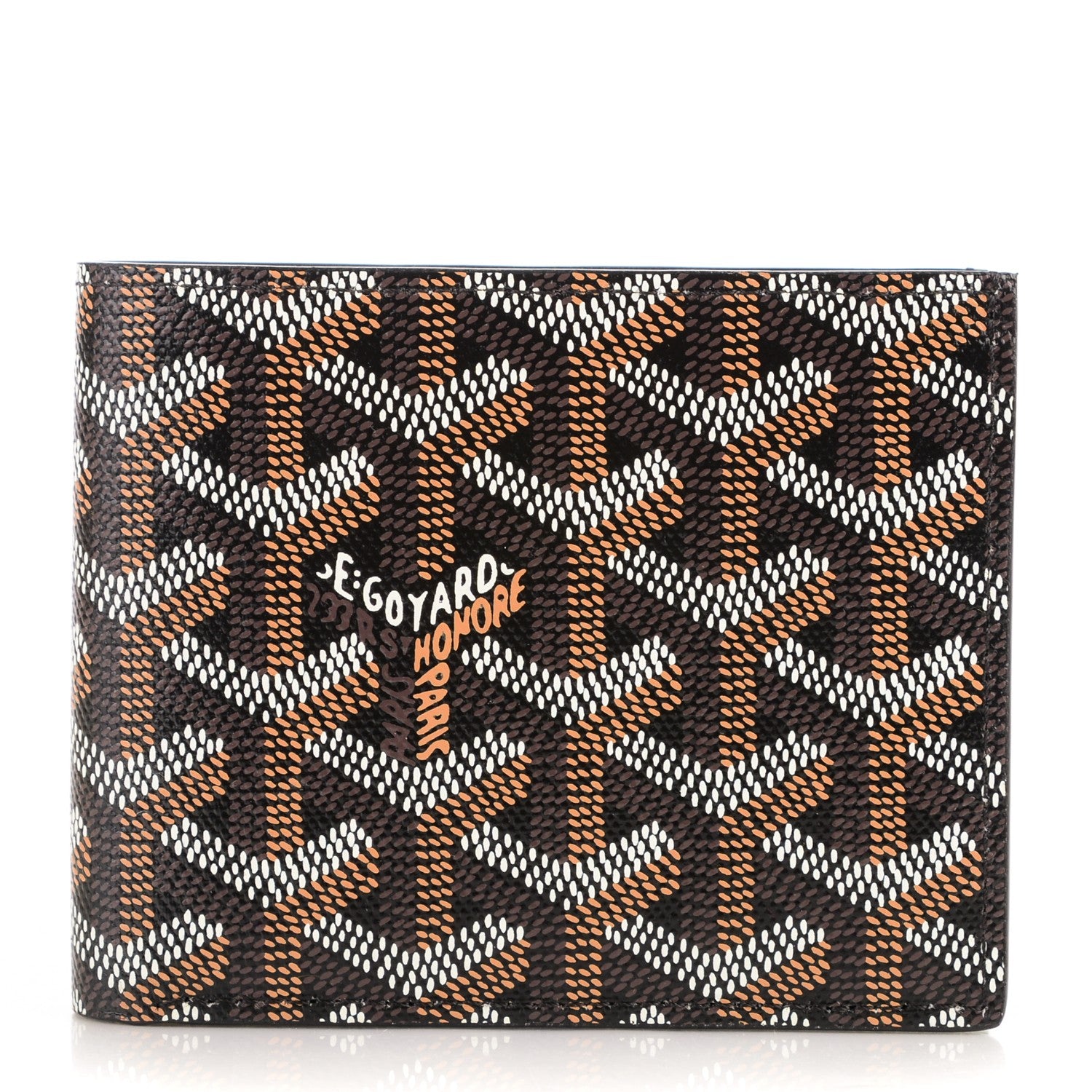 Goyard Goyardine Bi-Fold Wallet Black 1 of 7