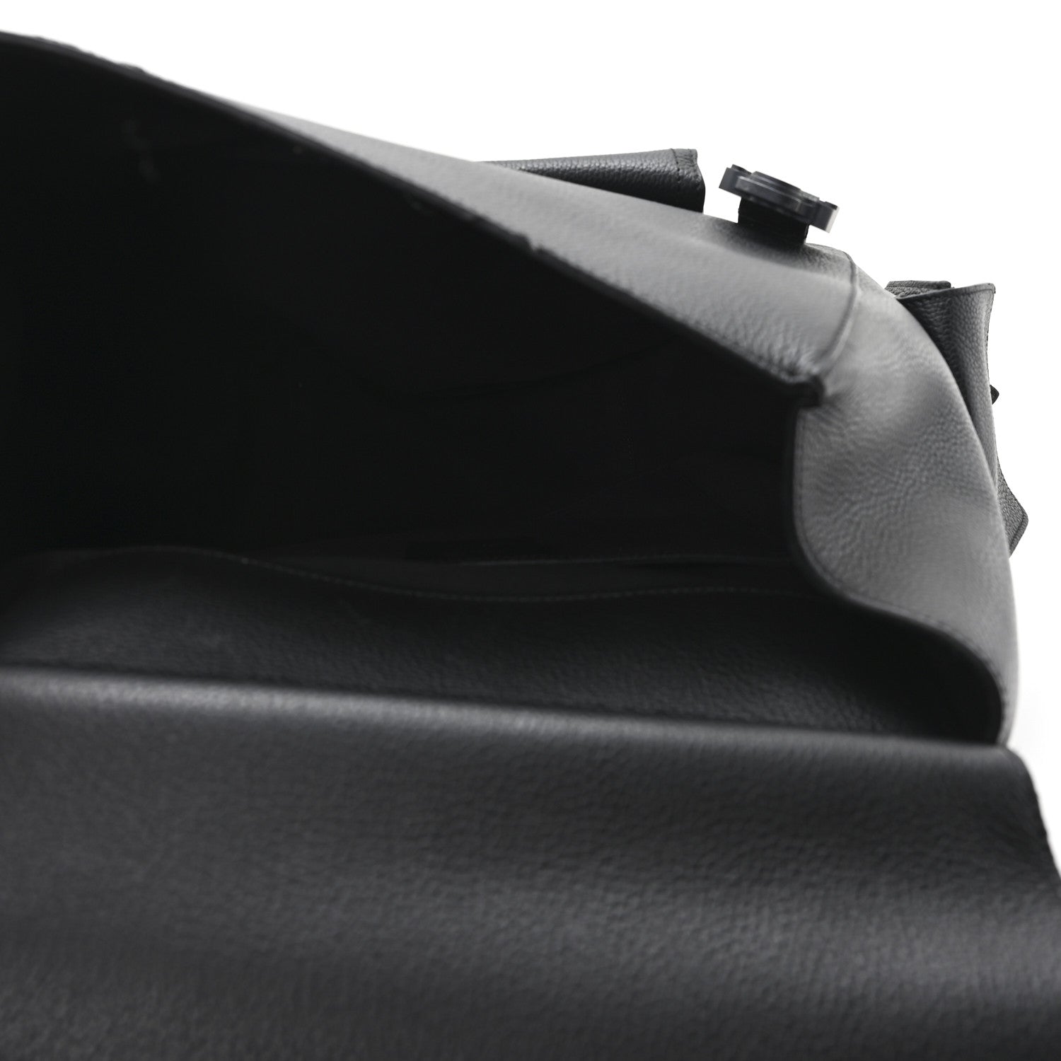 Christian Dior Grained Calfskin Maxi Gallop Backpack Black 5 of 12