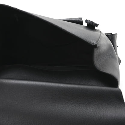 Christian Dior Grained Calfskin Maxi Gallop Backpack Black 5 of 12