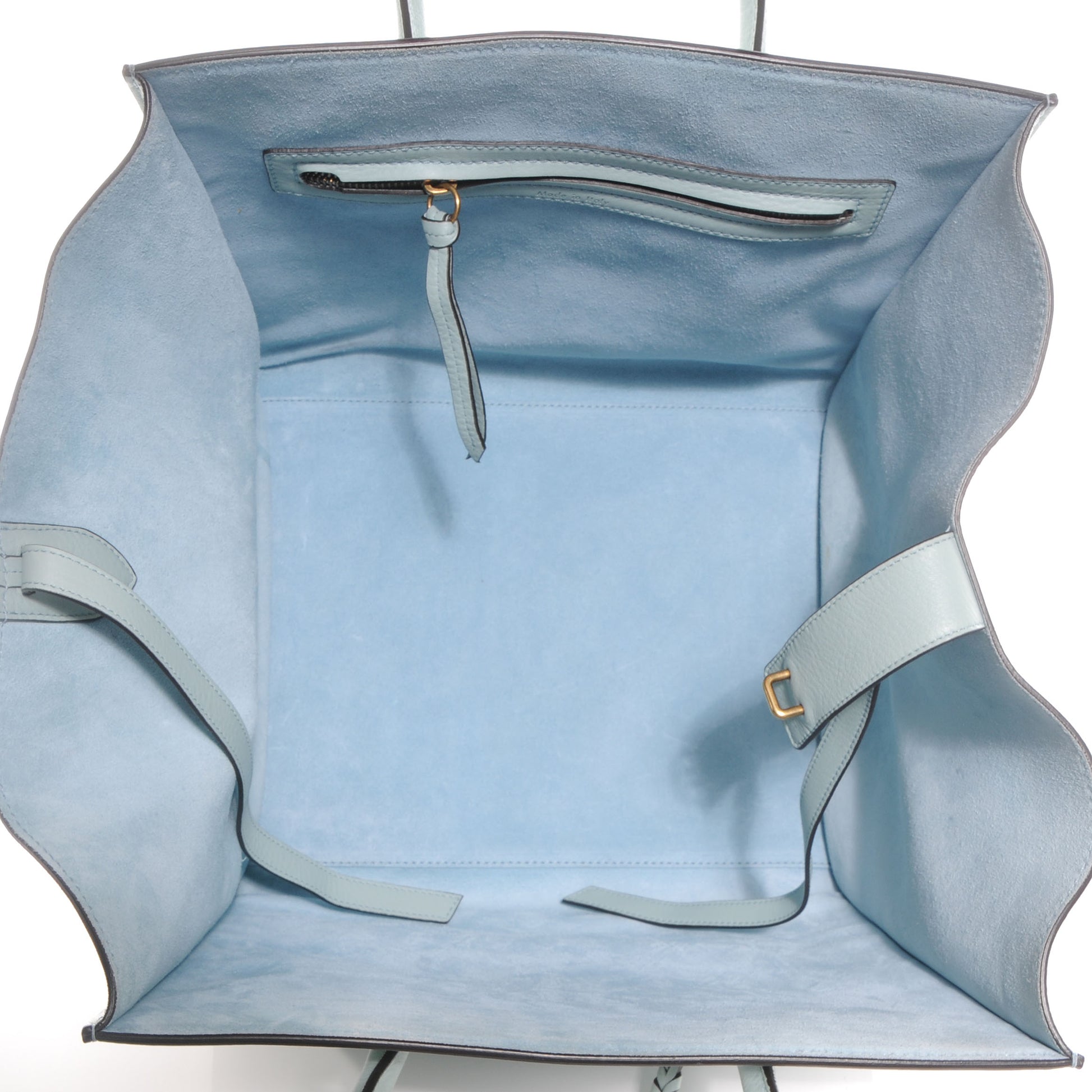 Celine Calfskin Small Phantom Luggage Glacier 5 of 8