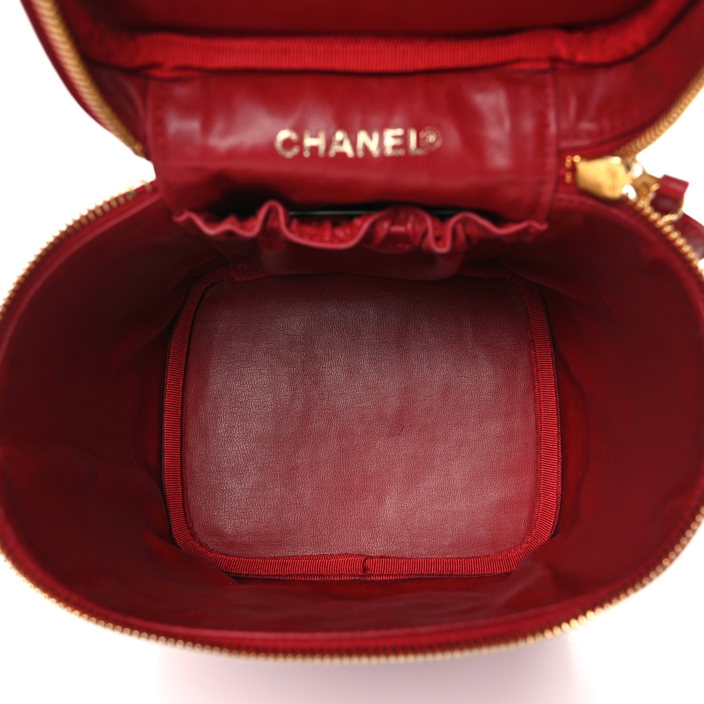 Caviar Vanity Cosmetic Case Red