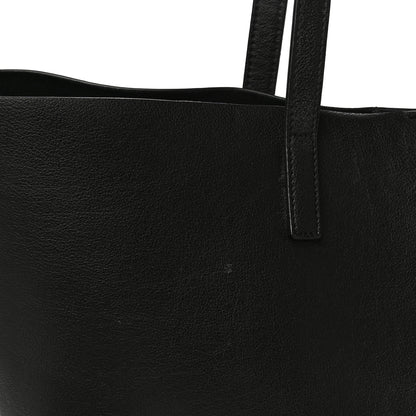 Saint Laurent Calfskin Large Shopping Tote Black 17 of 23