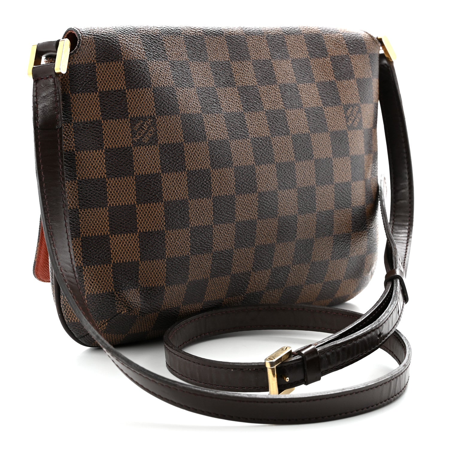 Louis Vuitton Damier Ebene Musette Tango 2 of 9