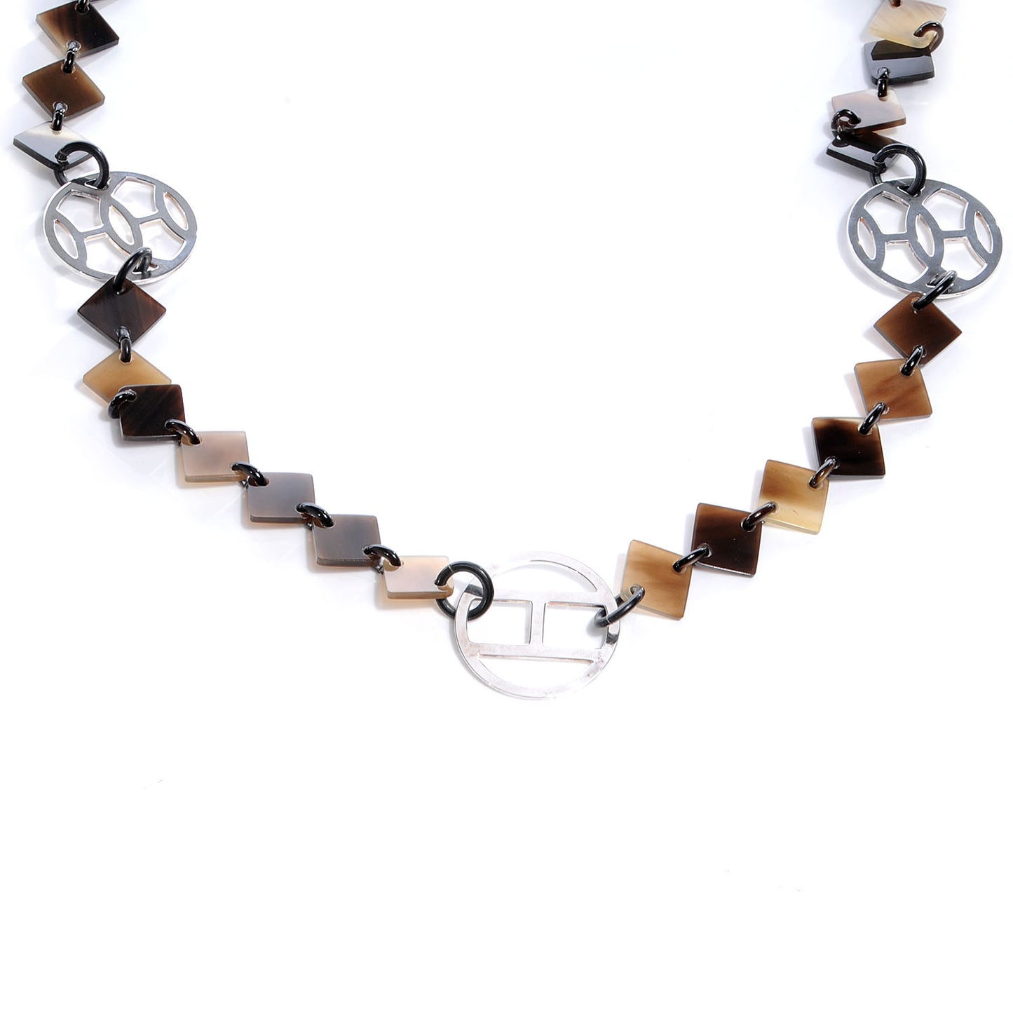 Buffalo Horn Sterling Silver Lena Necklace