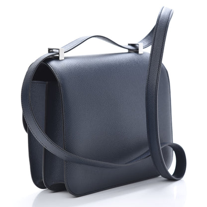 Hermes Epsom Constance 24 Bleu Indigo 3 of 13