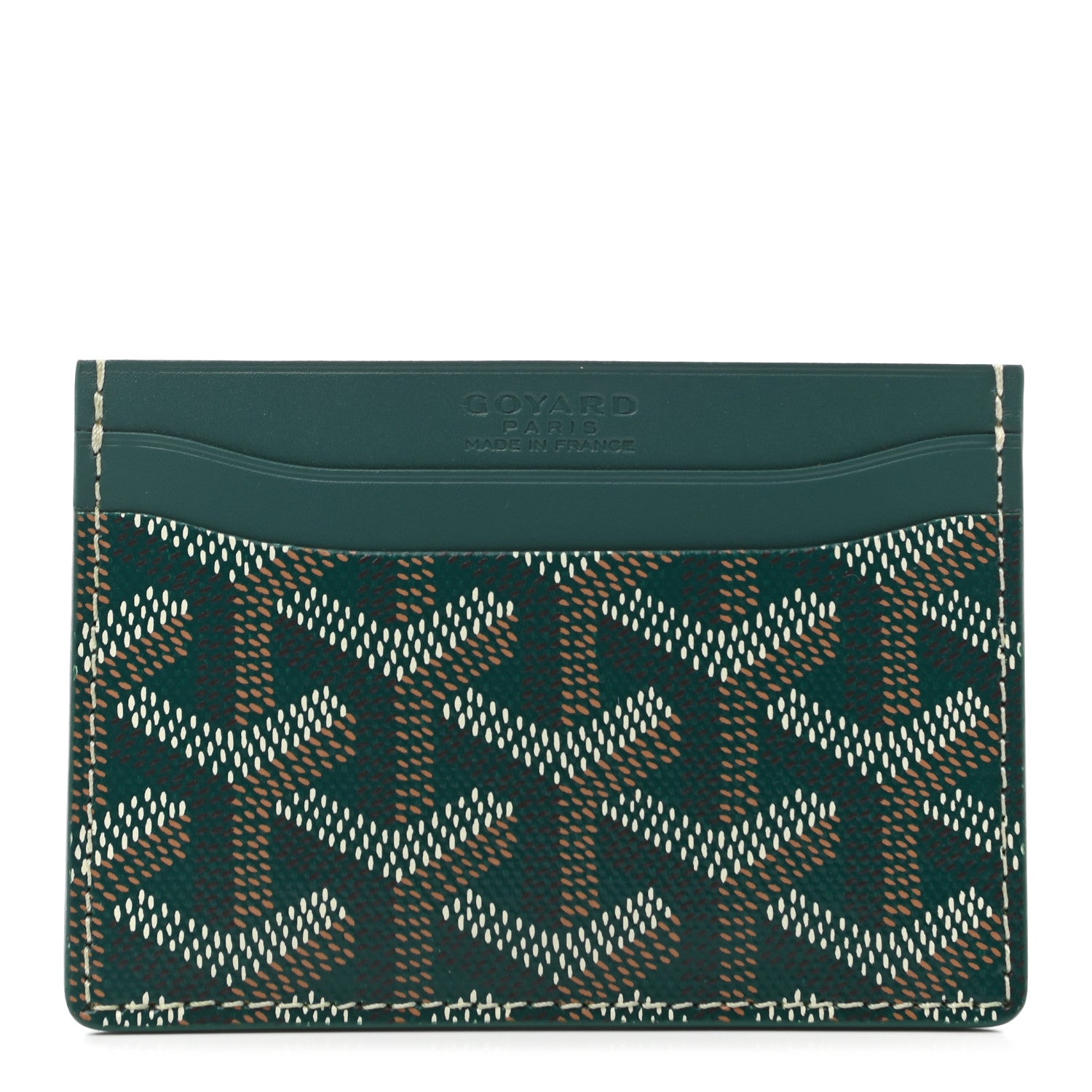 Goyard Goyardine Saint Sulpice Card Holder Green 1 of 6