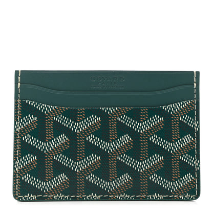 Goyard Goyardine Saint Sulpice Card Holder Green 1 of 6