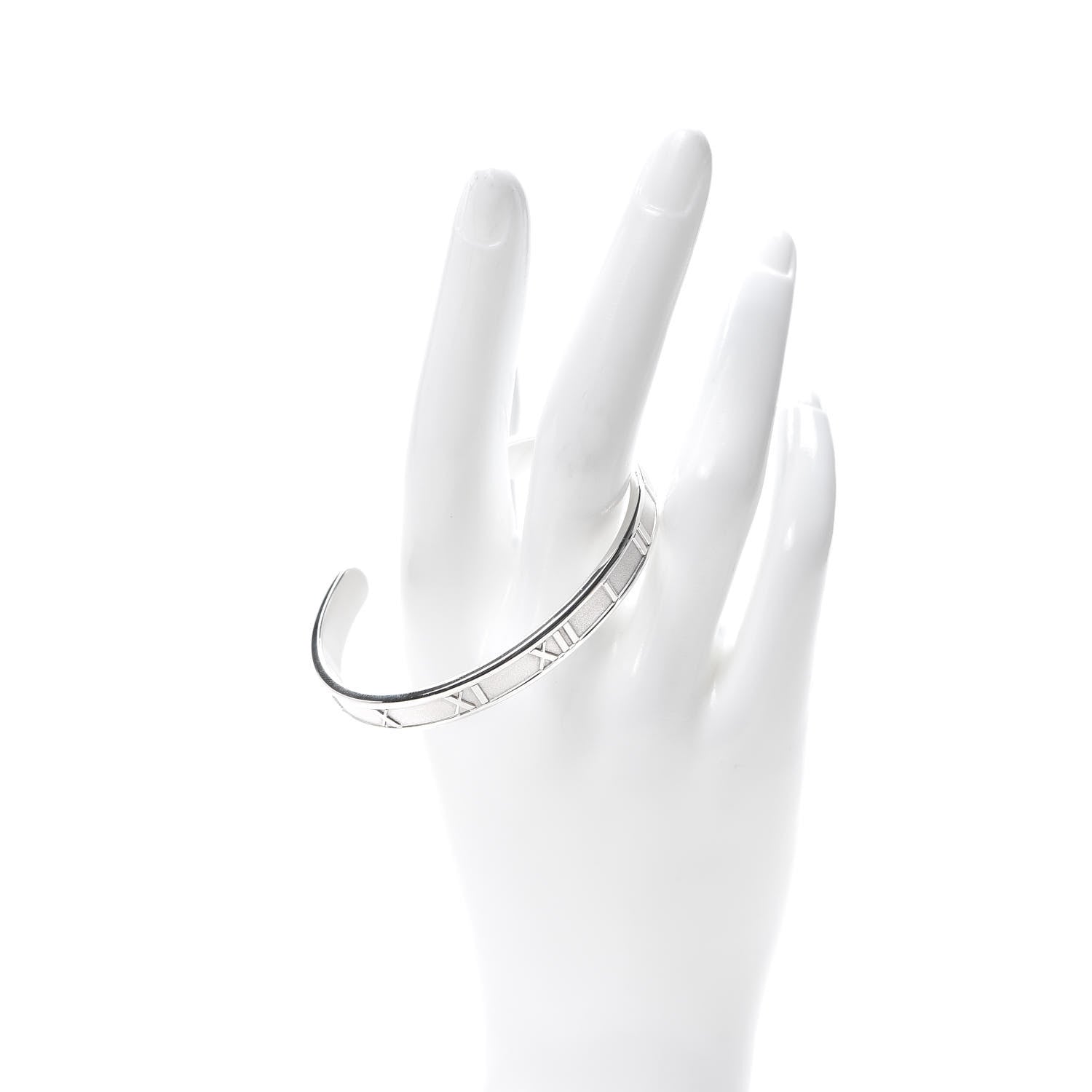 Tiffany Sterling Silver Atlas Cuff Bracelet 2 of 6
