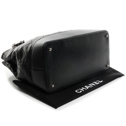 Chanel Leather VIP Medium Shopping Tote Black 4 of 8