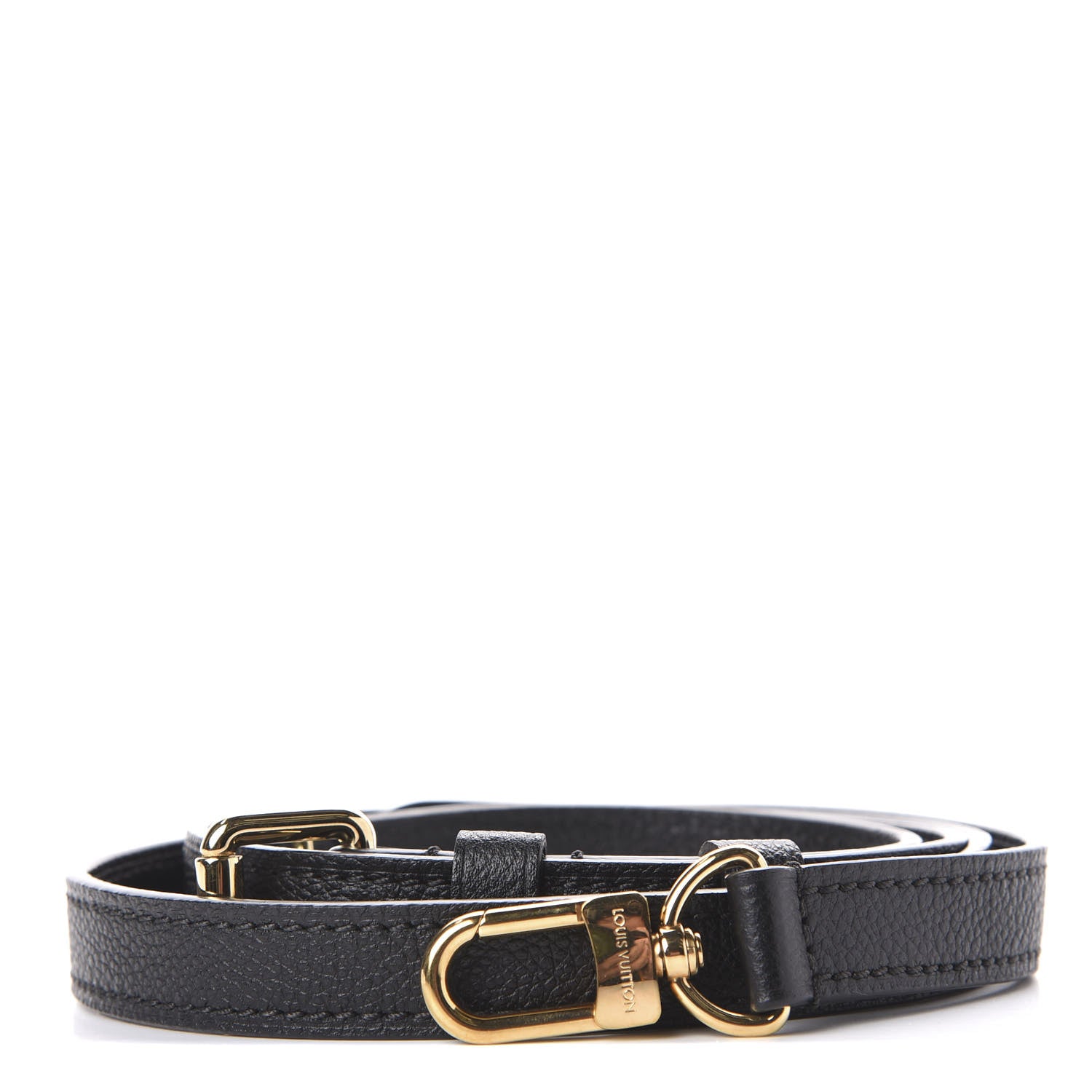 Louis Vuitton Calfskin Metis Adjustable Shoulder Strap Black 1 of 3