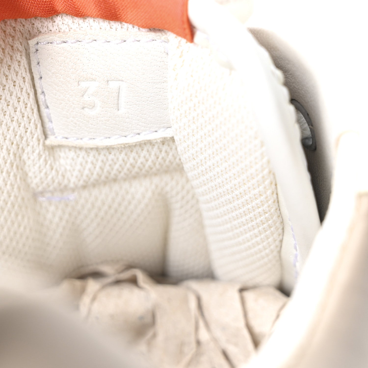 Hermes Calfskin Womens Giga Sneakers 37 Multicolor White Gomma 9 of 9