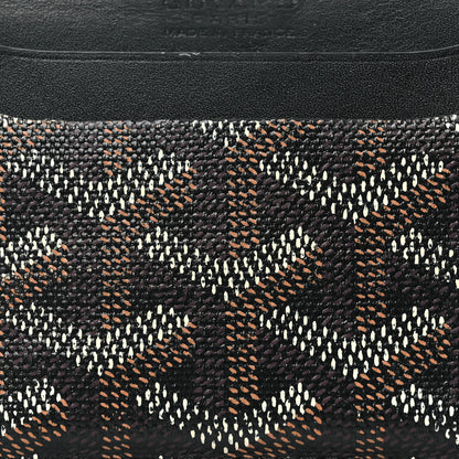 Goyard Goyardine Saint Sulpice Card Holder Black 7 of 8