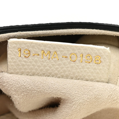 Christian Dior Grained Calfskin Mini Saddle Bag White 7 of 9