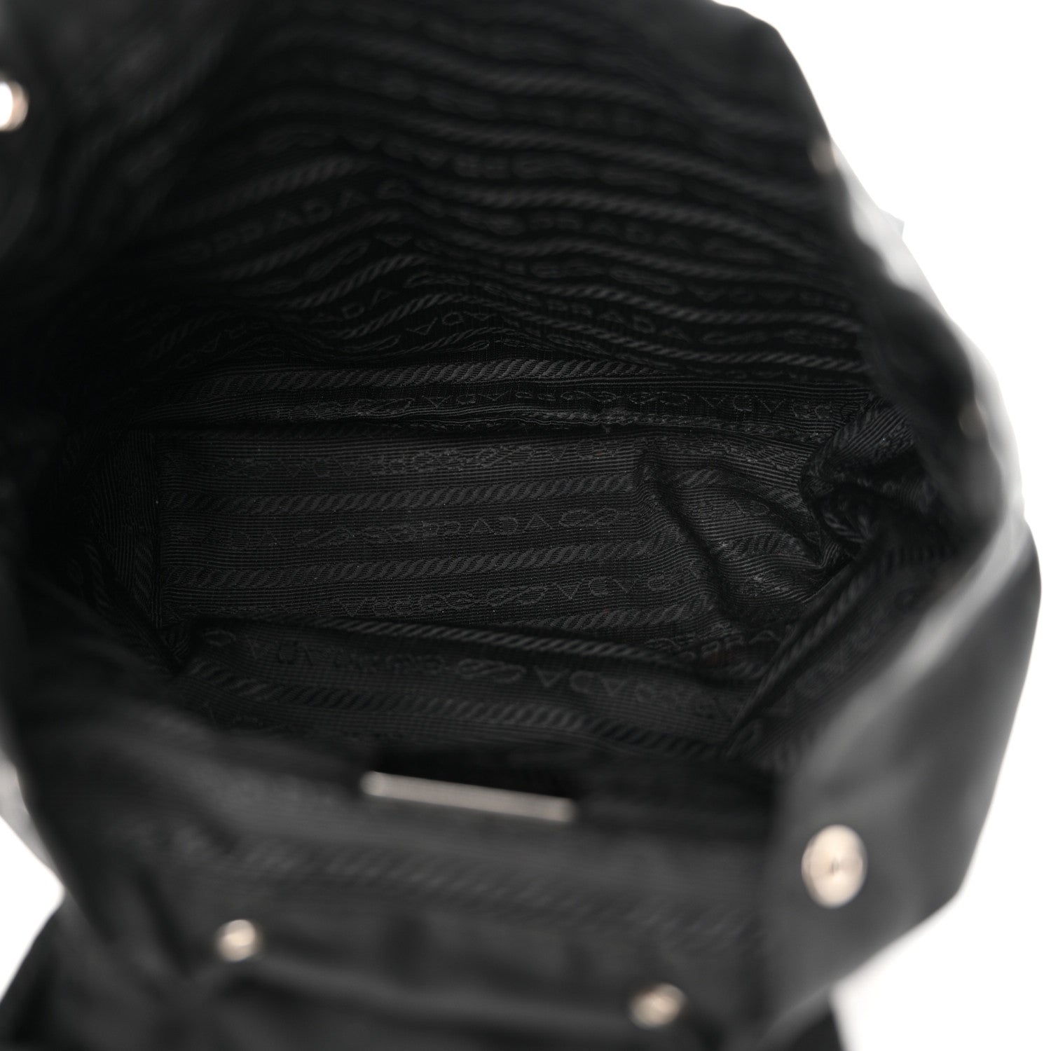 Prada Nylon Vela Mini Crossbody Backpack Black 5 of 17