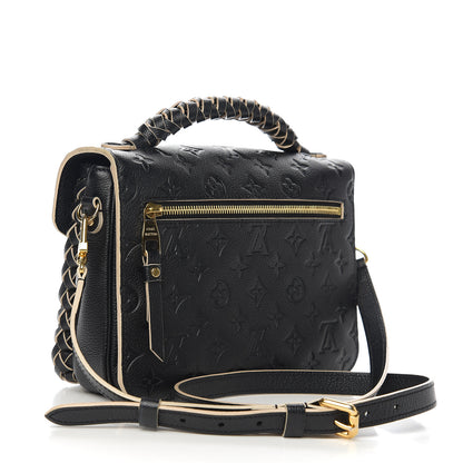 Louis Vuitton Empreinte Braided Pochette Metis Black 2 of 9