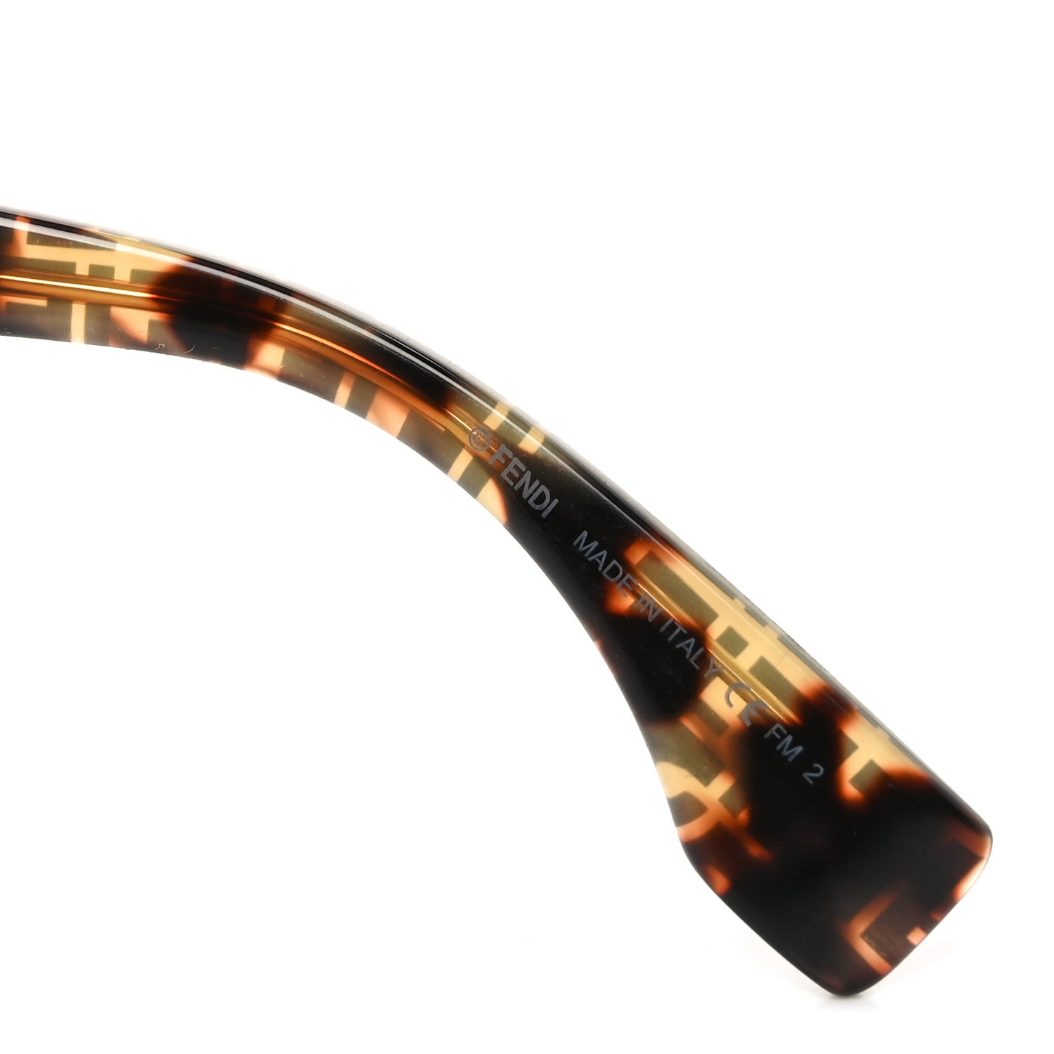 Fendi Acetate Fendi Roma Cat Eye Sunglasses FF 0435/S Havana