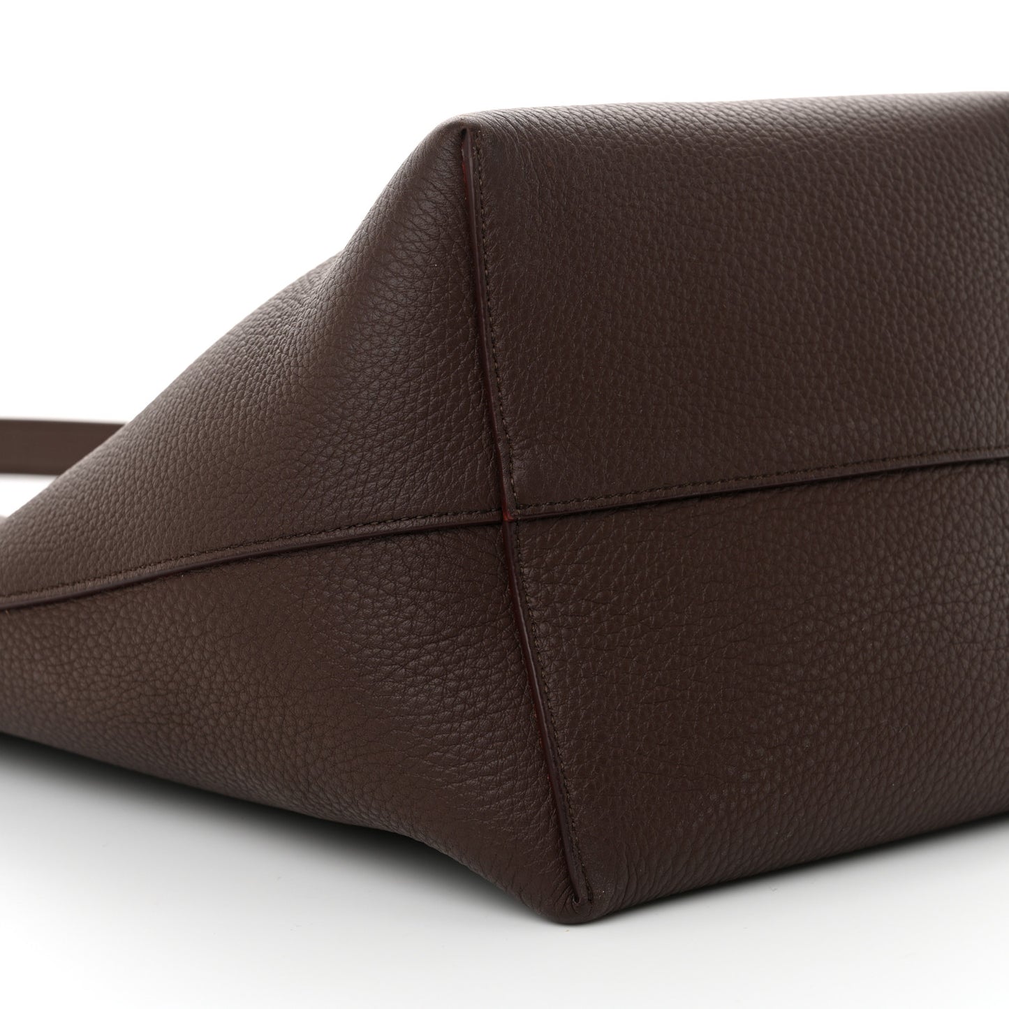 Grained Calfskin Medium N/S Park Tote Acajou