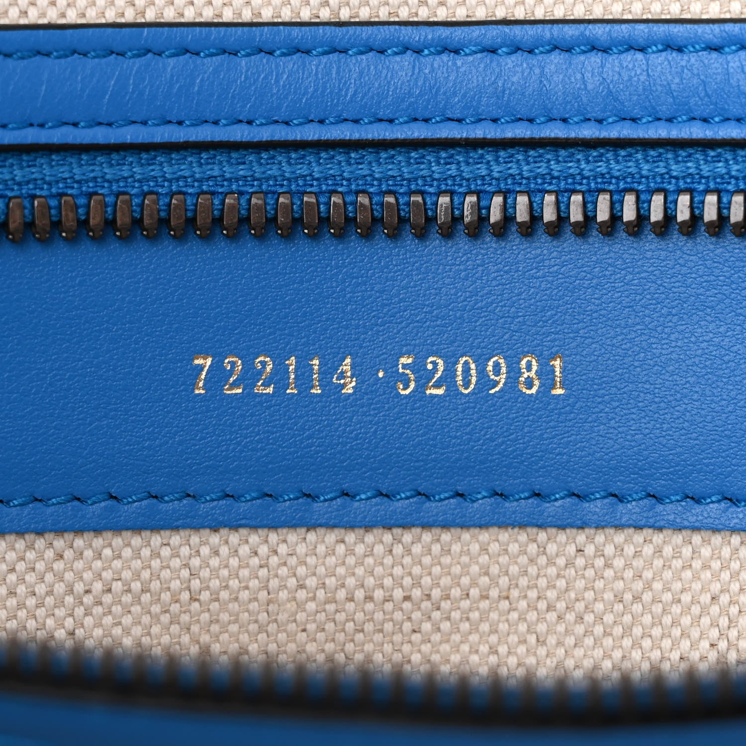 Gucci X ADIDAS Calfskin Trefoil Web GG Marmont Medium Duffle Bag Blue 7 of 10
