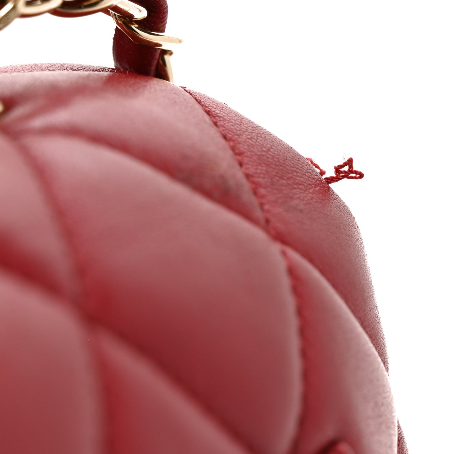 Lambskin Quilted Medium Trendy CC Flap Dual Handle Bag Dark Pink