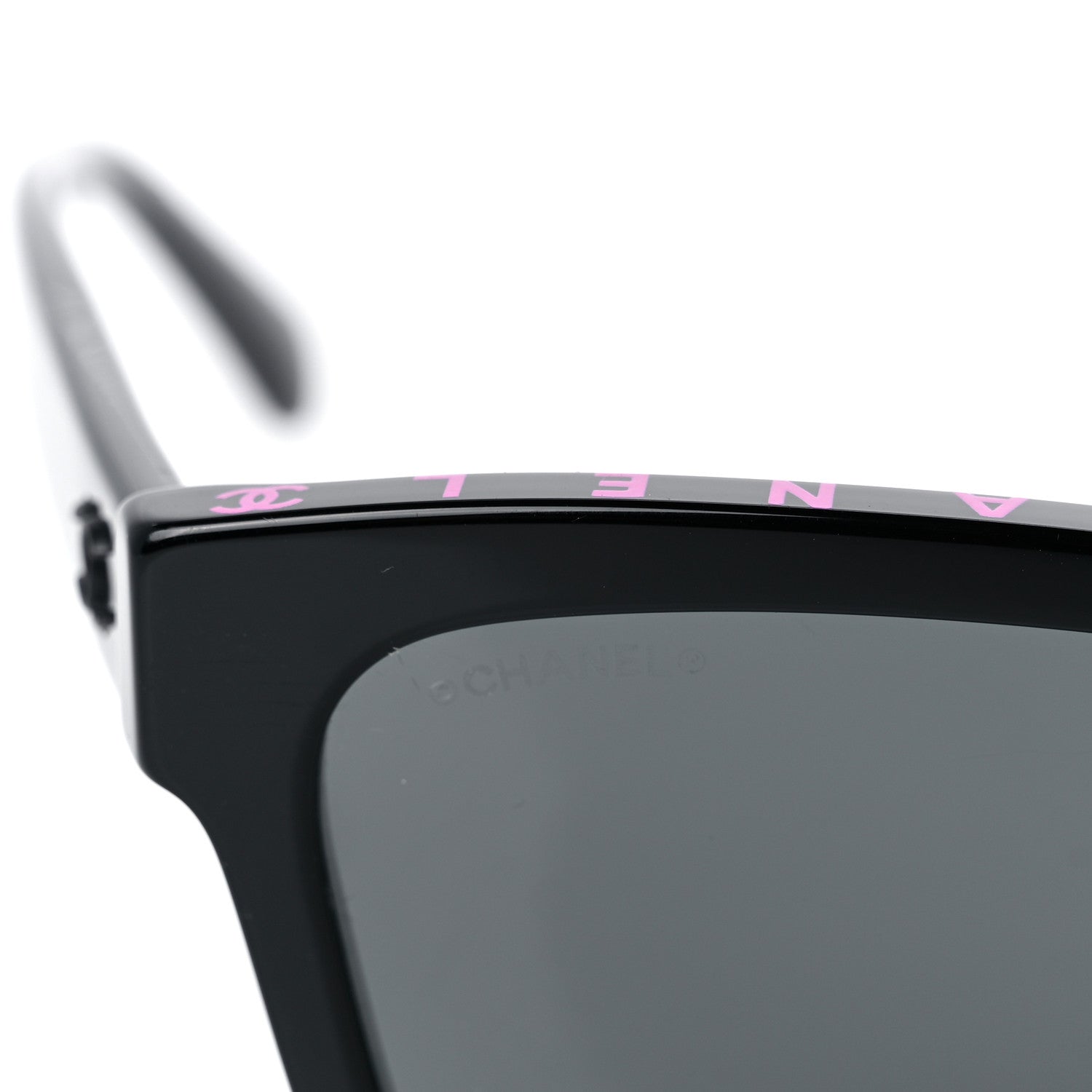 Chanel Acetate Polarized Square Sunglasses 5417-A Black 8 of 10