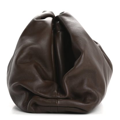 Bottega Veneta Smooth Butter Calf The Pouch Oversized Clutch Brownie 10 of 14