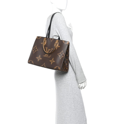 Louis Vuitton Reverse Monogram Giant Onthego MM 2 of 9