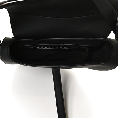 Christian Dior Ultra Matte Calfskin Saddle Bag Black 5 of 12