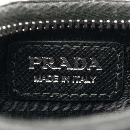 Prada Tessuto Nylon Mini Re-Edition 2000 Shoulder Bag Black 5 of 10