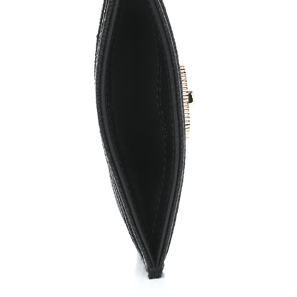 Chanel Caviar Quilted Vintage Mademoiselle Card Holder Black 5 of 9